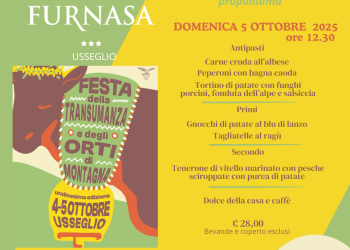 menu festa della transumanza 5 ottobre 2025